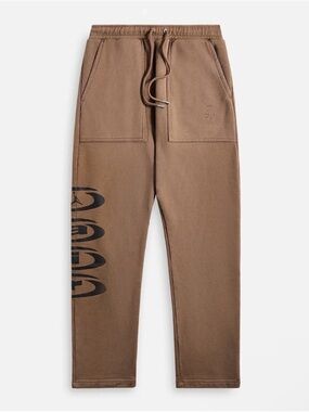 Jordan x Travis Scott Men’s Fleece Brown Cactus Jack Pants DZ5508–275 Size Small